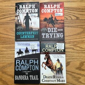 Set of 4 Books by Ralph Compton